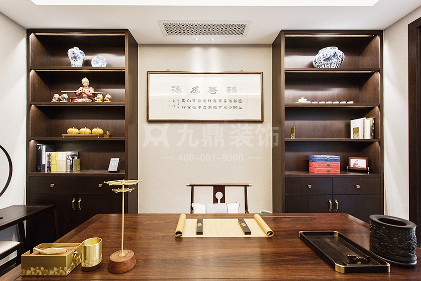 书房装修实景图 书房装修实景图